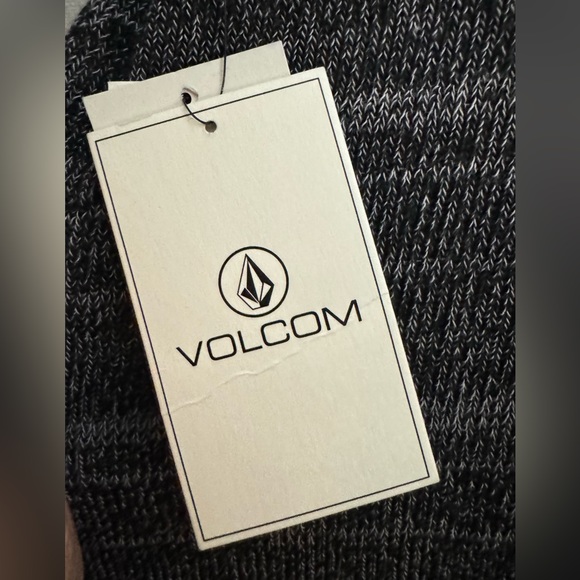 NWT-VOLCOM Gray Striped Lightweight Open Cardigan; Sz Small **Smoke Free Home** - Picture 2 of 8